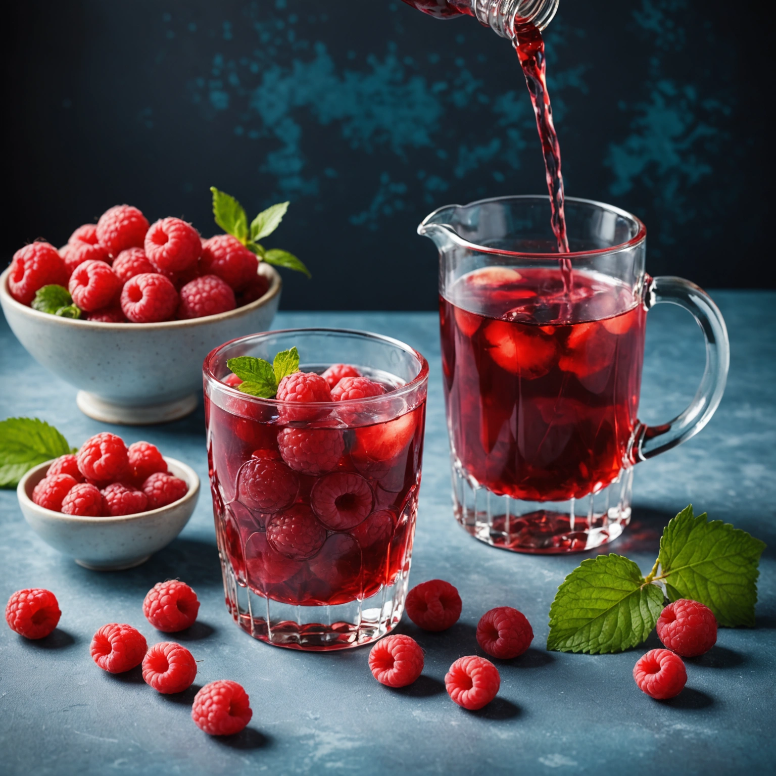 Морс из свежей малины: освежающий напиток для здоровья и удовольствия