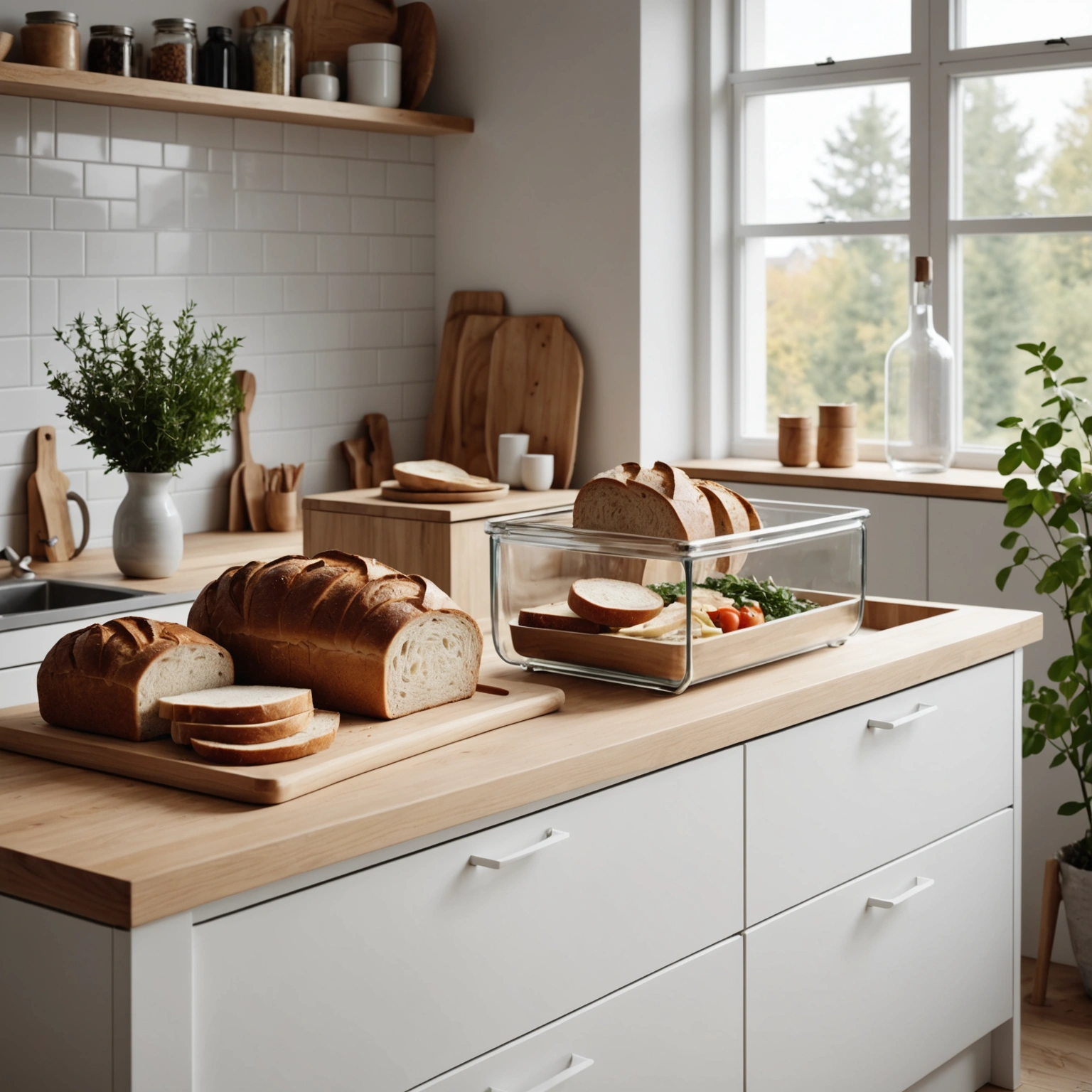 Идеальная кухня: как выбрать функциональную и стильную хлебницу