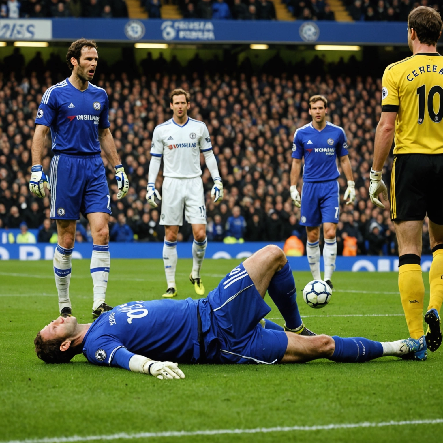 Жуткая травма Петра Чеха и Терри в воротах: легендарный матч «Челси» 15 лет назад