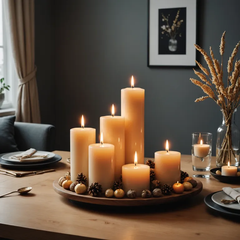 Искусство создания уюта: как декор со свечами преобразит ваш дом