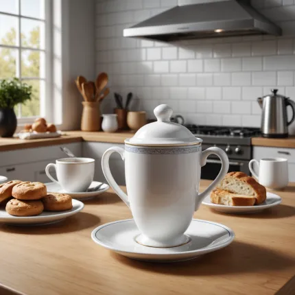 Идеальная посуда для вашего дома: почему чашка кофейная фарфор и чашка 200 мл — выбор настоящих ценителей