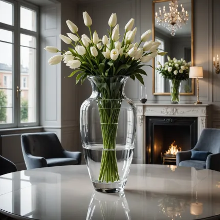 Идеальный декор с высокой вазой: как выбрать и использовать вазу 40 см для стильного интерьера